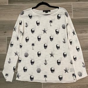 COPY - Skull Cashmere Cotton Sweater